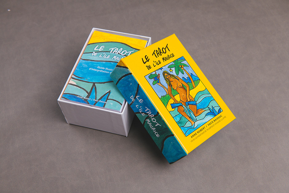 Packaging Le Tarot de l'Ile Maurice, impression Précigraph