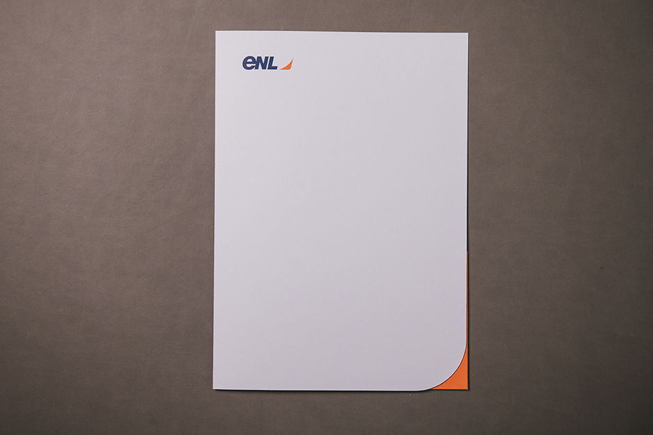 ENL folder, printed by Précigraph