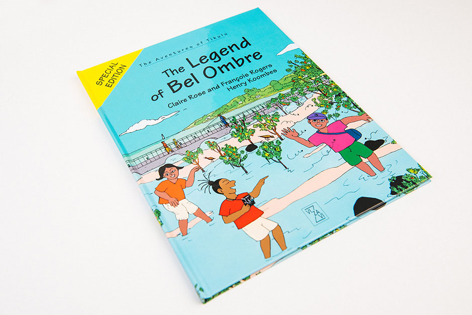 Tikoulou, The Legend of Bel Ombre book, Editions Vizavi, printed by Précigraph