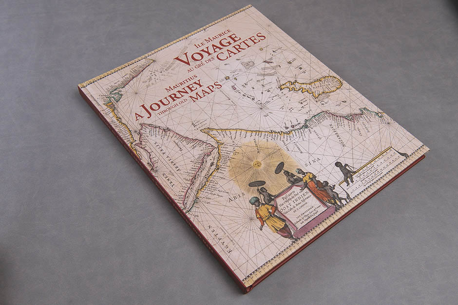 Livre Ile Maurice Voyage au Gré des Cartes Editions Vizavi, impression Précigraph