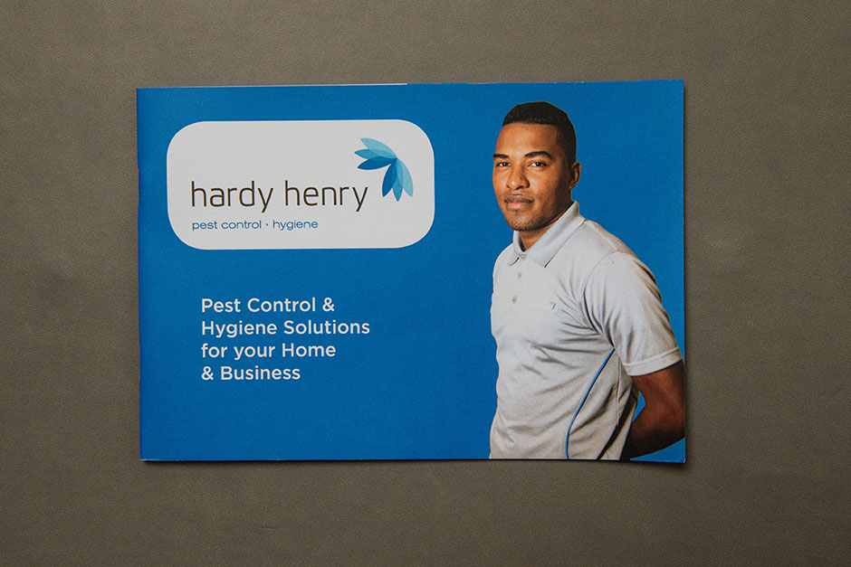 Hardy Henry brochure, printed by Précigraph