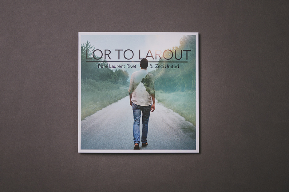 Lor To Larout Père Laurent & Zezi United CD pocket, printed by Précigraph