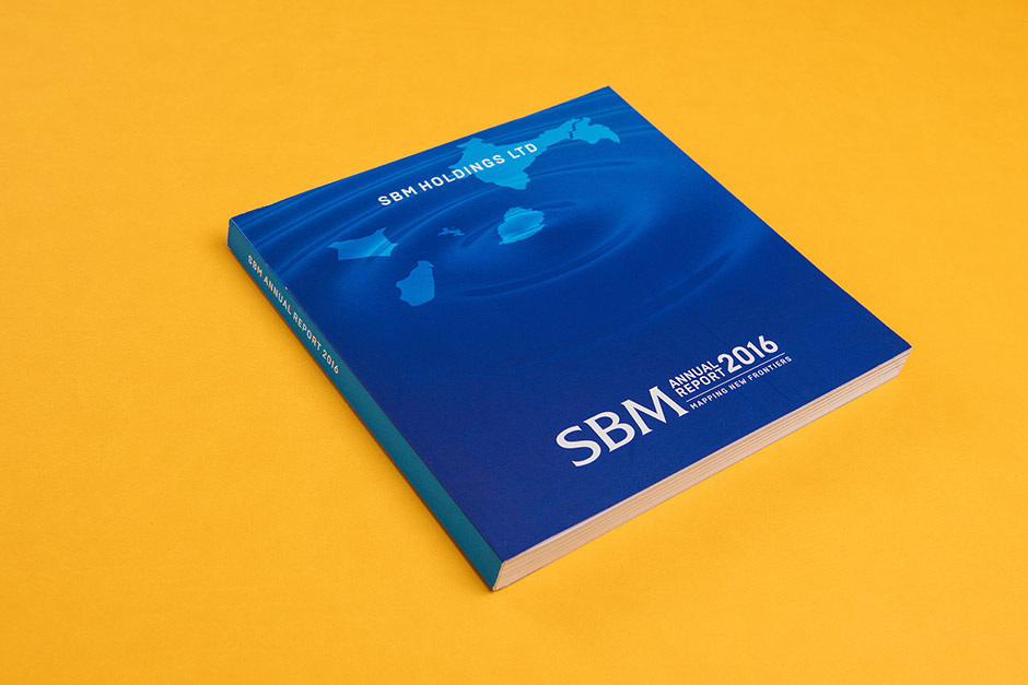 State Bank of Mauritius Annual Report printed by Précigraph